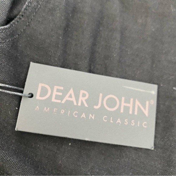 DEAR JOHN Backstage Flare Black Wash Denim Jeans size 32 - Picture 6 of 14